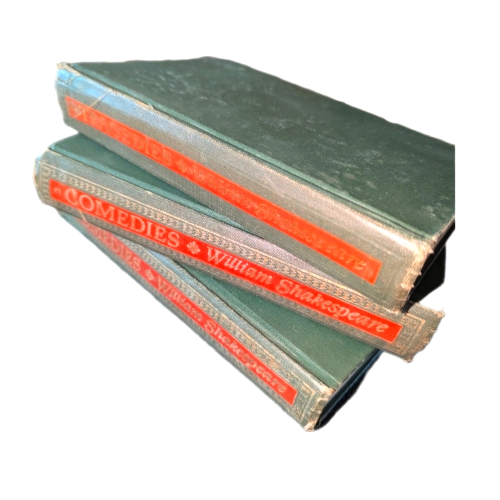 William Shakespeare Comedies Vol 1&2 Tragedies Vol 1 Books